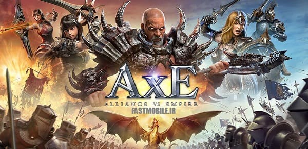 دانلود بازی نقش آفرینی اتحاد در مقابل امپراطوری اندروید AxE: Alliance vs Empire