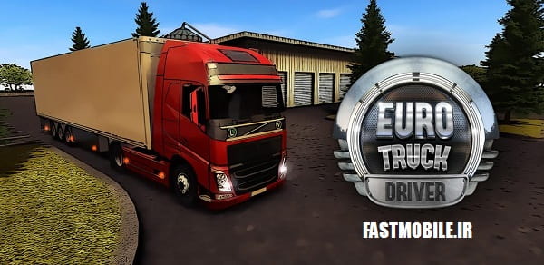 دانلود بازی شبیه سازی رانندگی کامیون اروپا اندروید Euro Truck Driver