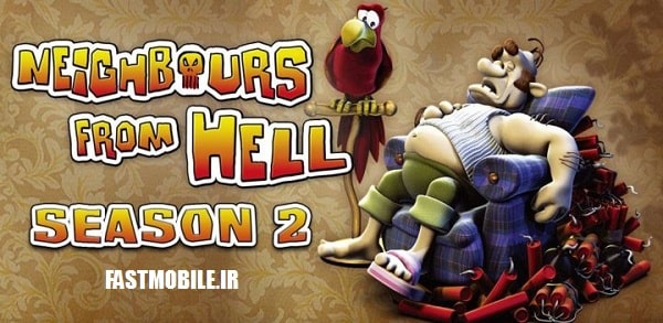 دانلود بازی همسایه جهنمی 2 اندروید Neighbours from Hell: Season 2 Premium