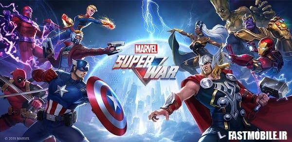 دانلود بازی نقش آفرینی نبرد بزرگ مارول اندروید MARVEL Super War