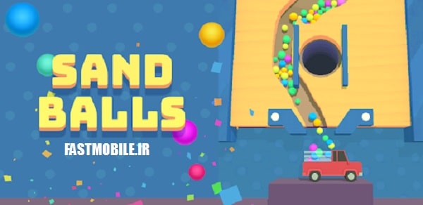 دانلود بازی فکری و پازل توپ های شنی برای اندروید Sand Balls