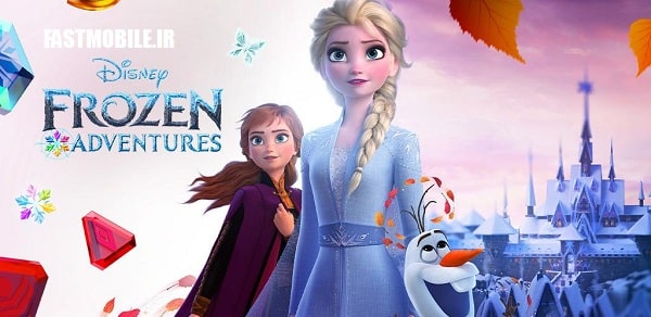 دانلود بازی دخترانه ماجراجویی های فروزن اندروید Disney Frozen Adventures