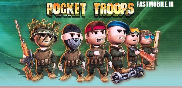 دانلود بازی استراتژی نبرد سربازان مینیاتوری اندروید Pocket Troops