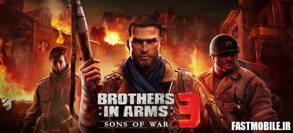 دانلود بازی اکشن برادران جنگ 3 اندروید Brothers in Arms 3