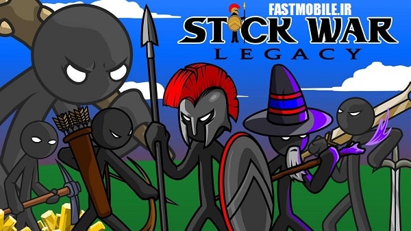 دانلود بازی استراتژی جنگ چوب میراث اندروید Stick War: Legacy