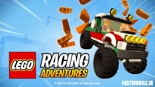 دانلود بازی مسابقه ای لگو: مسابقه ماجراجویانه اندروید LEGO® Racing Adventures