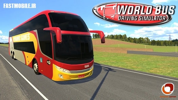 دانلود نسخه هک شده شبیه ساز رانندگی اتوبوس اندروید World Bus Driving Simulator