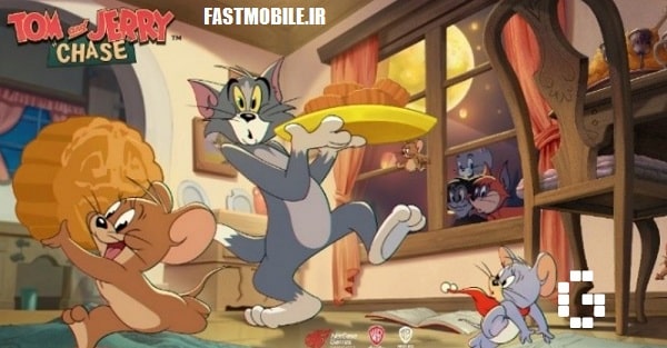 دانلود بازی تعقیب تام و جری اندروید Tom and Jerry: Chase