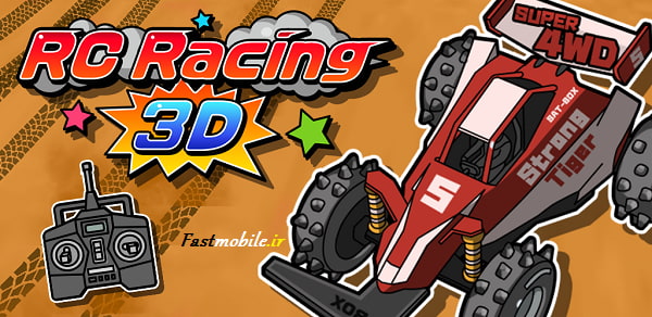دانلود بازی مسابقه سه بعدی اندروید RC Racing 3D