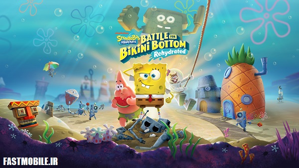 دانلود نسخه هک شده باب اسفنجی شلوار مکعبی اندروید SpongeBob SquarePants: BfBB