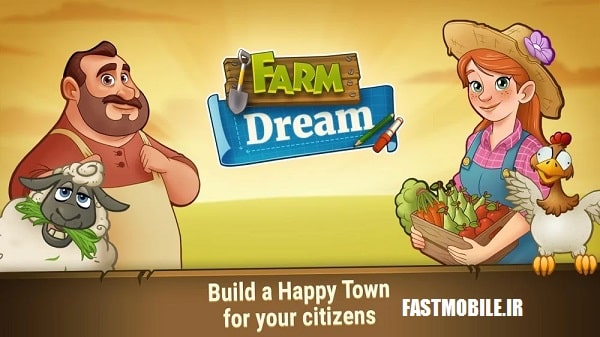 دانلود بازی شبیه سازی رویای مزرعه اندروید Farm Dream