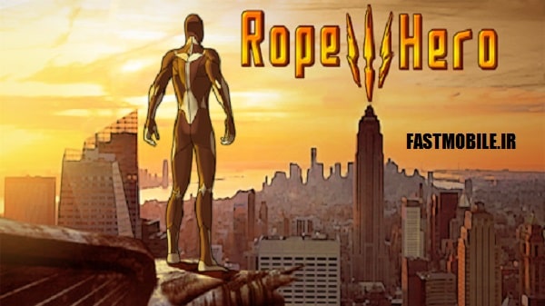 دانلود بازی محبوب روپ هیرو 3 اندروید Rope Hero 3