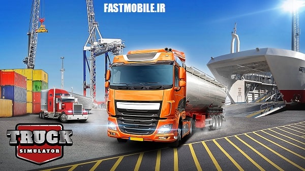 دانلود بازی شبیه ساز کامیون سنگین اندروید Heavy Truck Simulator