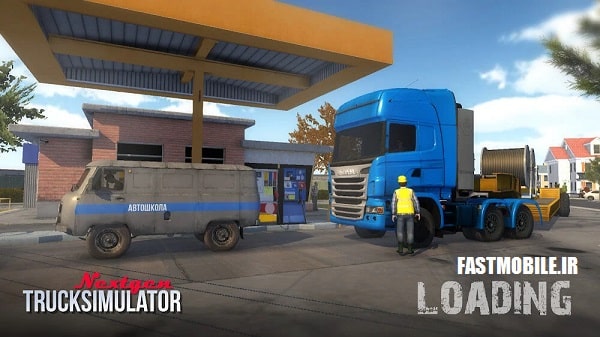 دانلود نسل بعدی شبیه سازی کامیون اندروید Nextgen: Truck Simulator