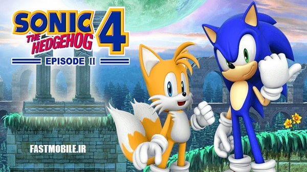 دانلود نسخه هک شده بازی سونیک 4 اندروید Sonic The Hedgehog 4 Ep. II