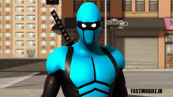 دانلود نسخه هک شده بازی نینجای آبی اندروید Blue Ninja