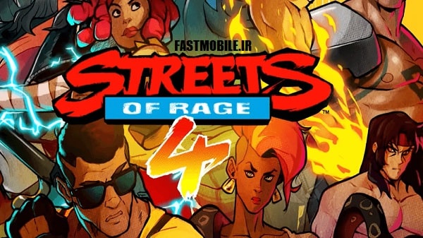 دانلود نسخه هک شده بازی شورش در شهر 4 اندروید Streets of Rage 4
