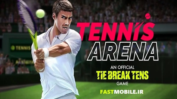 دانلود نسخه هک شده بازی تنیس آرنا اندروید Tennis Arena