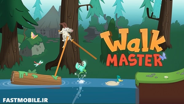 دانلود نسخه هک شده بازی واک مستر اندروید Walk Master