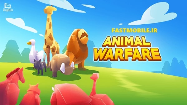 دانلود نسخه هک شده بازی جنگ حیوانات اندروید Animal Warfare