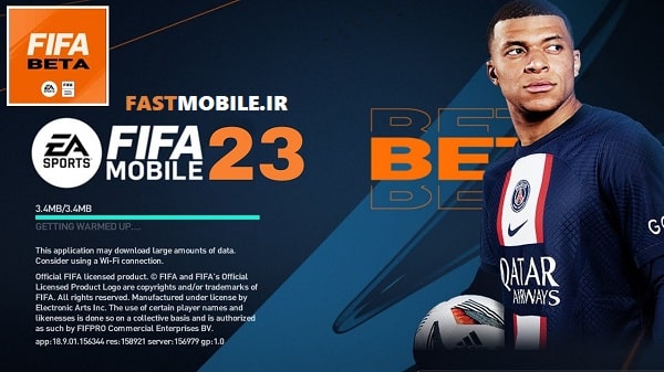 دانلود فیفا فوتبال 2023 بتل موبایل اندروید بدون دیتا FIFA Football 2023: Beta