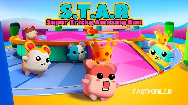 دانلود نسخه هک شده بازی STAR: Super Tricky Amazing Run اندروید