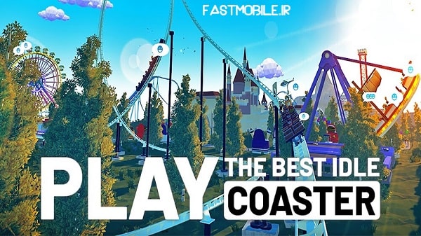 دانلود نسخه هک شده بازی ریل کاستر اندروید Real Coaster