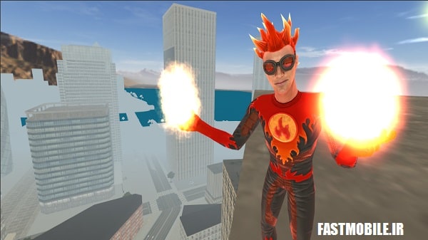 دانلود نسخه هک شده بازی فلام هیرو اندروید Flame Hero