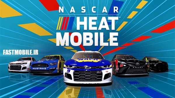 دانلود بازی ناسکار هیت موبایل اندروید بدون دیتا NASCAR Heat Mobile