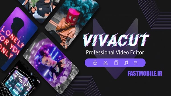 دانلود برنامه ویواکات پرو مود شده اندروید VivaCut Pro Mod