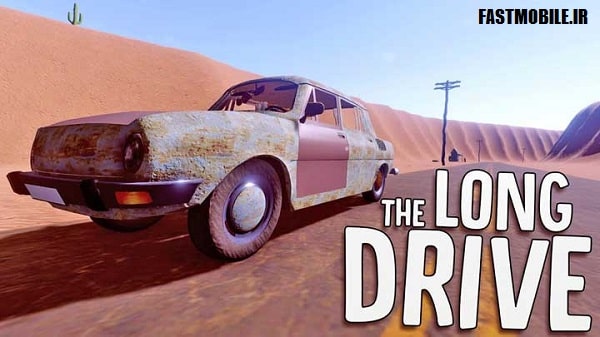دانلود نسخه هک شده بازی رانندگی طولانی اندروید The Long Drive