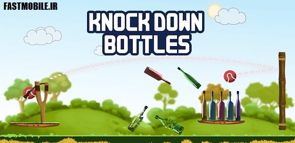 دانلود نسخه هک شده بازی تیراندازی به بطری اندروید Bottle Shooting