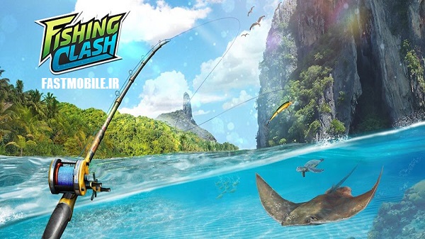 دانلود نسخه هک شده بازی ماهیگیری کلش اندروید Fishing Clash