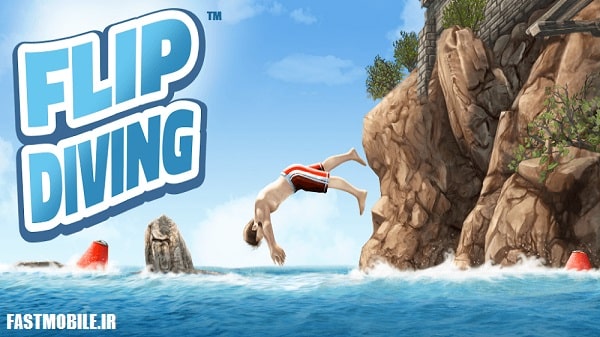 دانلود نسخه هک شده بازی تلنگر غواصی اندروید Flip Diving