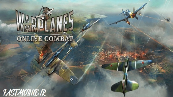 دانلود نسخه هک شده هواپیماهای جنگی اندروید Warplanes: Online Combat