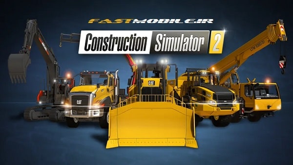 دانلود نسخه هک شده بازی شبیه ساز ساخت و ساز 2 اندروید Construction Simulator 2