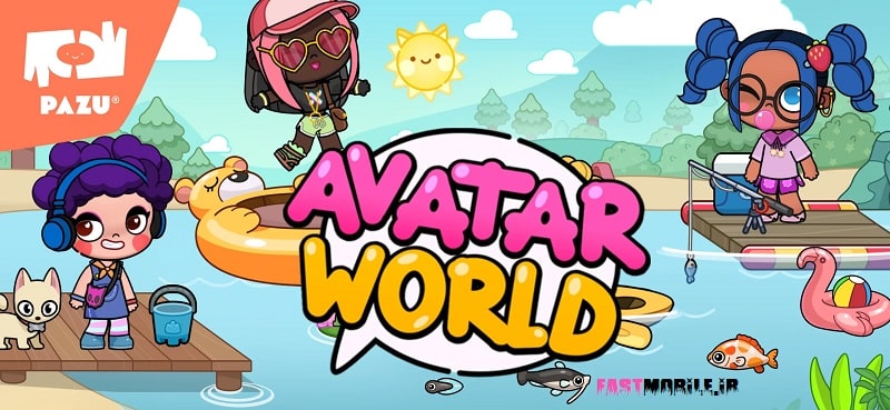 دانلود بازی آواتار ورلد هک شده اندروید Avatar World