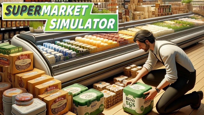 دانلود بازی شبیه سازی سوپرمارکت هک شده اندروید Supermarket Manager Simulator