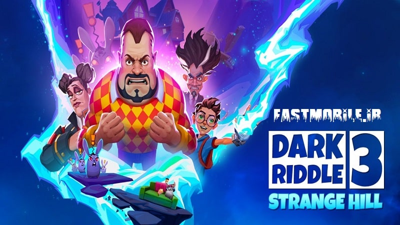 دانلود بازی معمای تاریک 3 هک شده اندروید Dark Riddle 3