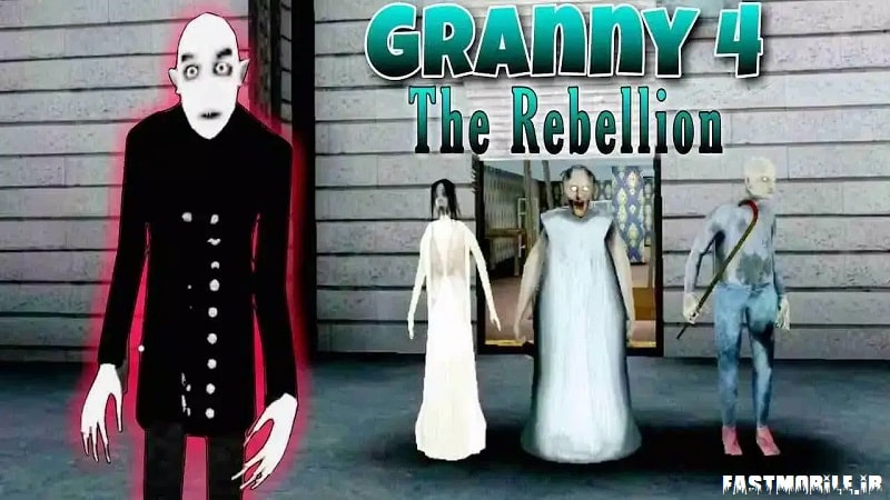 دانلود بازی گرانی 4 هک شده اندروید Granny 4