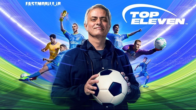 دانلود بازی تاپ الون 2025 هک شده اندروید Top Eleven 2025