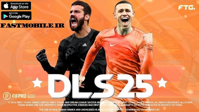 دانلود دریم لیگ 2025 هک شده اندروید Dream League 2025 Hack