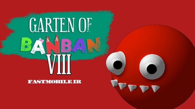 دانلود بازی باغ بن بن 8 هک شده اندروید Garten of Banban 8