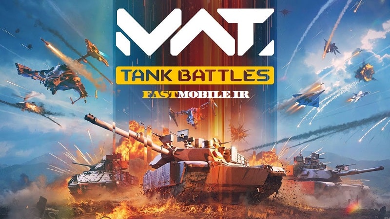 دانلود بازی تانک بتل هک شده اندروید MWT: Tank Battles