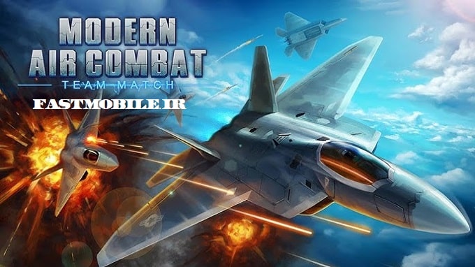 دانلود بازی مدرن ایر کامبت هک شده اندروید Modern Air Combat
