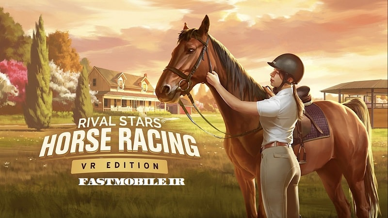 دانلود بازی مسابقه اسب دوانی هک شده اندروید Rival Stars Horse Racing