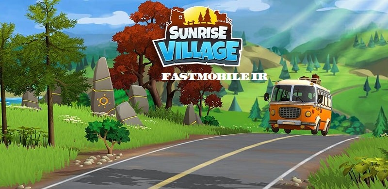 دانلود بازی روستای طلوع آفتاب هک شده اندروید Sunrise Village