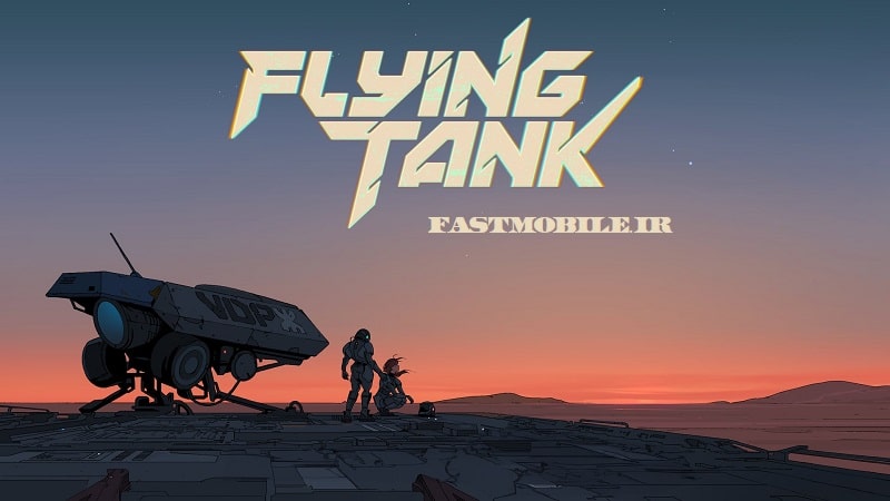 دانلود بازی تانک پرنده هک شده اندروید Flying Tank