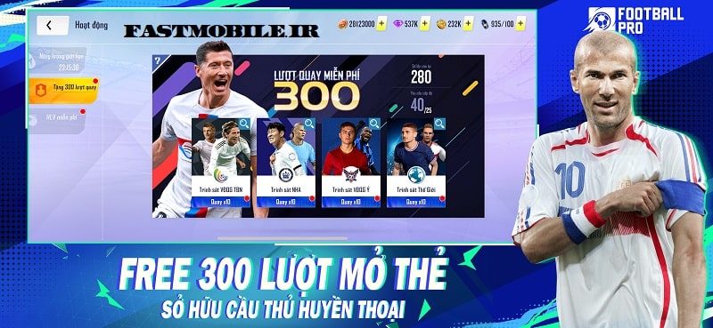 دانلود بازی فوتبال پرو هک شده اندروید Football Pro VTC