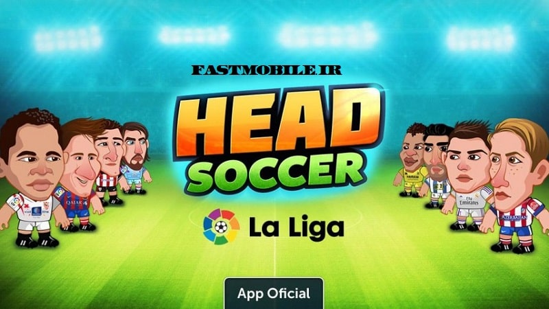 دانلود فوتبال هد زنی لالیگا 2025 مود شده اندروید LALIGA Head Soccer 24/25